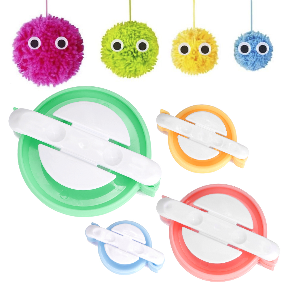 Pom Pom Maker Tool - أداة صنع كرات البوم بوم المحبوكة