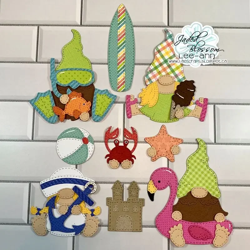 Gnome مجموعة قوالب القطع المعد - مراجعة Craft Embellishment وسعره