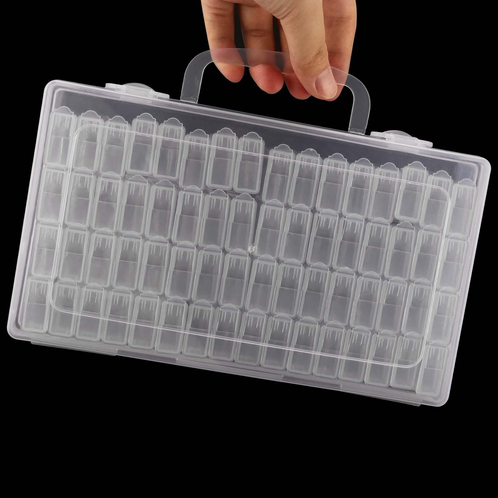صندوق تخزين للرسم بالألماس بـ  - مراجعة Craft Embellishment Storage وسعره