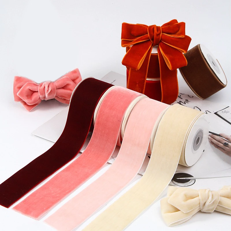 الكلاسيكية 5 ياردة 6 مللي متر- - مراجعة Velvet Ribbon Roll وسعره