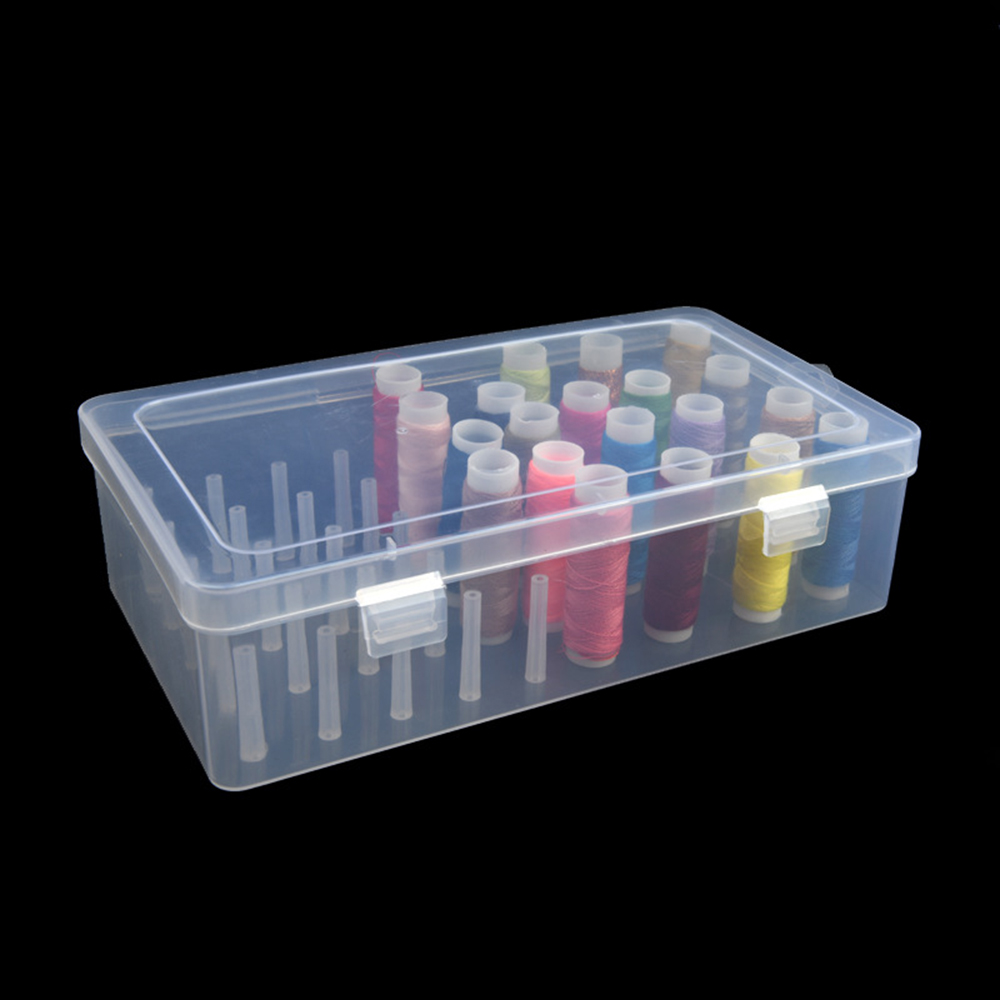 جديد الخياطة الموضوع صندوق 42  - مراجعة Craft Embellishment Storage وسعره