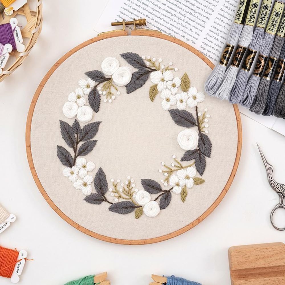 8 شلات 70 ياردة أساور الصداقة  - مراجعة Embroidery Embellishments وسعره