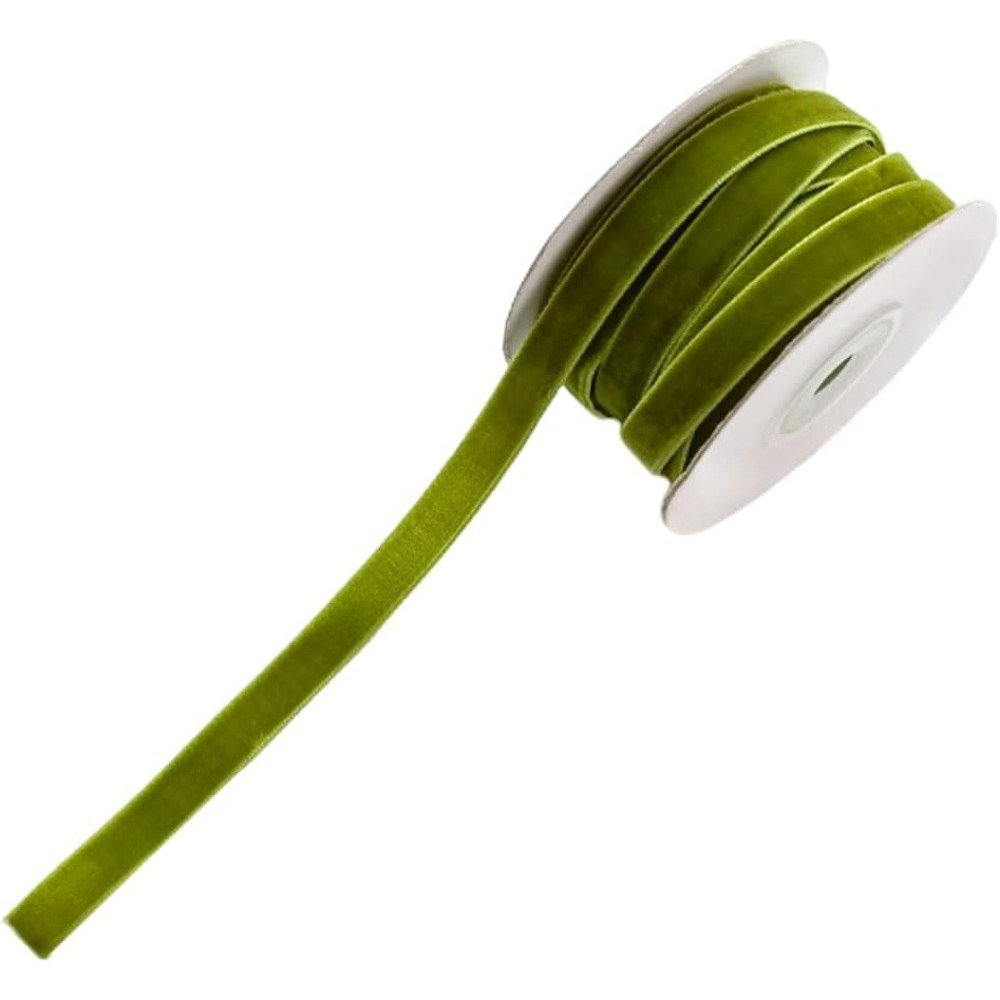 2 لفات 21.88 ياردة 3/8 بوصة شر - مراجعة Velvet Ribbon Roll وسعره