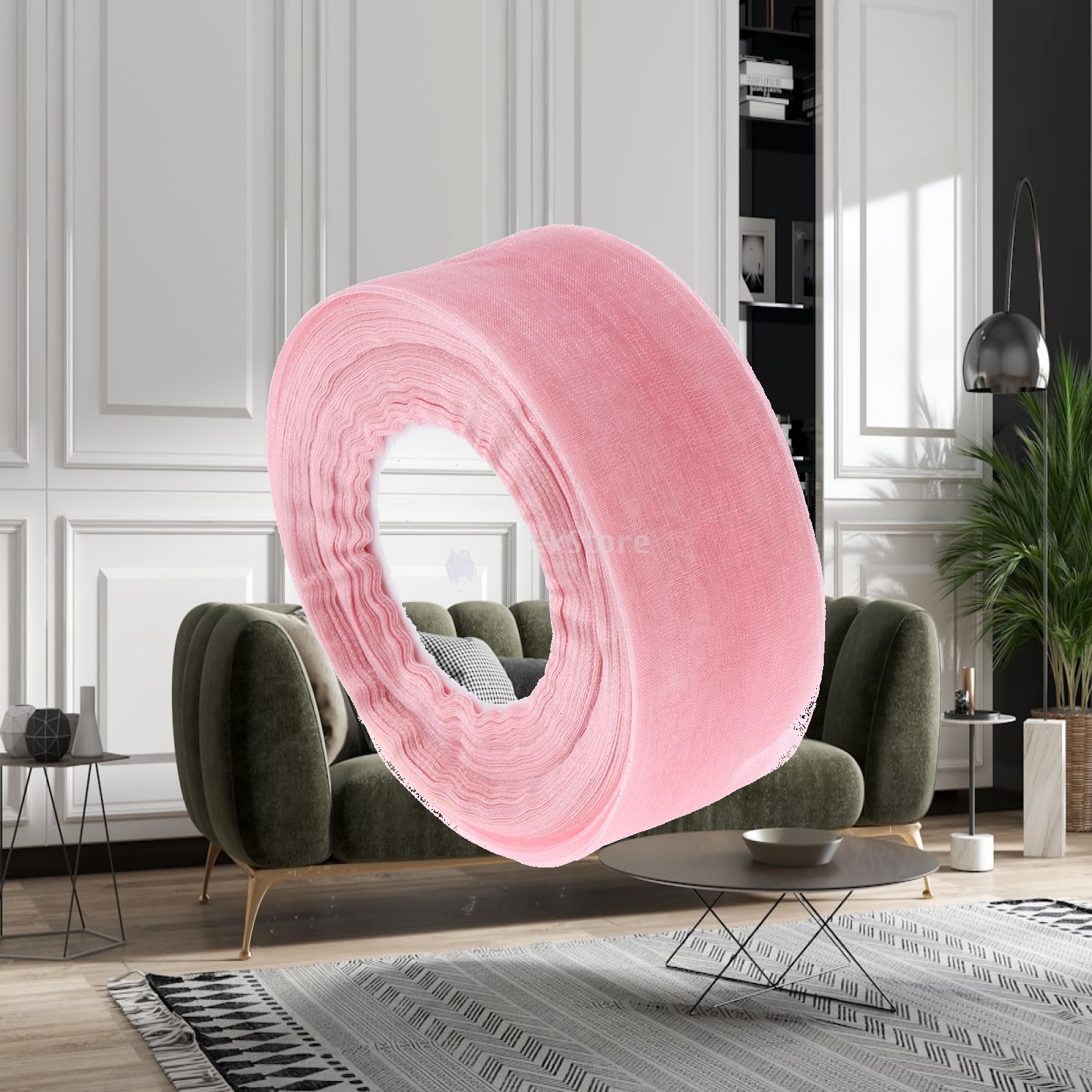 شريط أورجانزا شفاف، فيونكة سات - مراجعة Organza Ribbon Spool وسعره