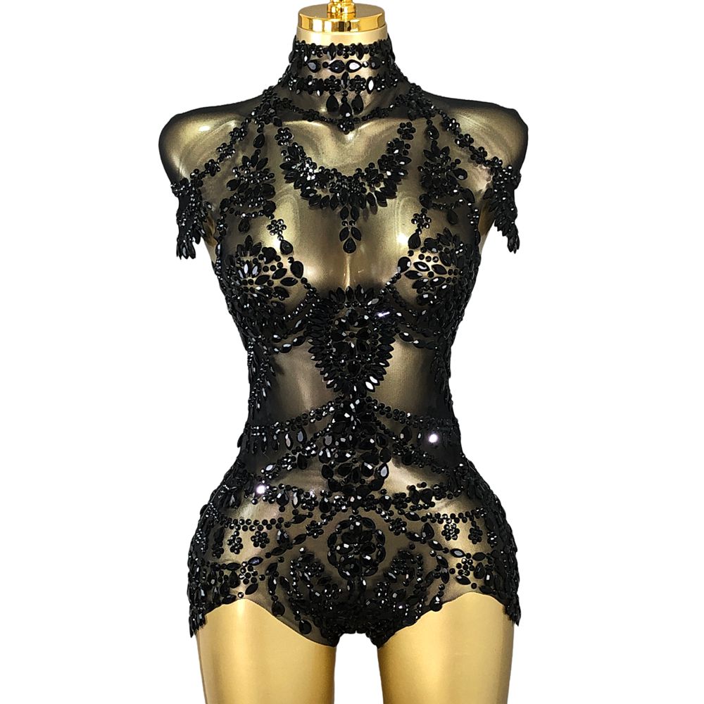 بدلة رقص نسائية مزينة بالأحجار - مراجعة Rhinestone Banding Trim وسعره